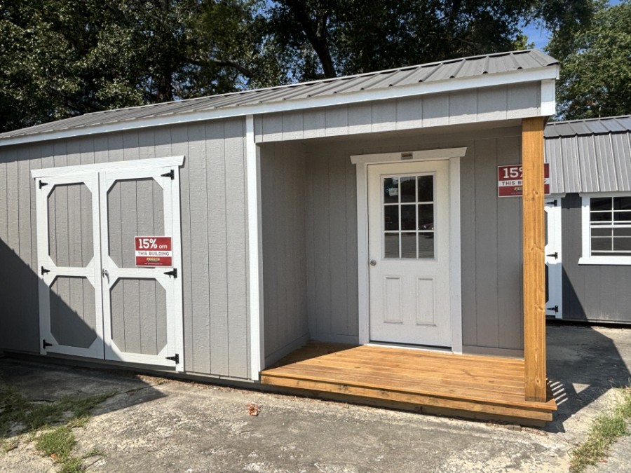 10x20 Utility Side Porch